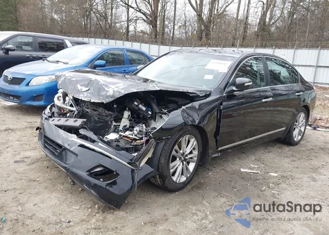 2011 Hyundai Genesis 4.6 из США, поврежденный, VIN KMHGC4DF6BU132571